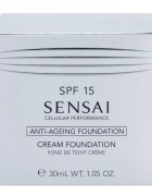 Sensai Cellular Performance Cream Foundation make-up crema SPF 15 culoare CF 12 Soft Beige 30 ml