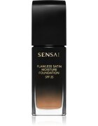 Sensai Flawless Satin Moisture Foundation fond de ten lichid SPF 25 culoare 206 Brown Beige 30 ml