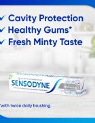 Sensodyne Extra Whitening pasta de dinti albitoare cu Fluor pentru dinti sensibili 2x75 ml