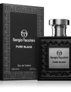 Sergio Tacchini Pure Black Eau de Toilette pentru bărbați 100 ml