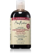 Shea Moisture Jamaican Black Castor Oil Strengthen & Restore sampon fortifiant pentru păr creț 384 ml