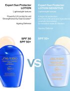 Shiseido Expert Sun Protector Lotion Sensitive SPF50+ lapte protector pentru piele sensibila SPF 50+ 150 ml