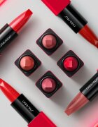Shiseido Makeup Technosatin gel lipstick ruj satinat culoare 411 Scarlet Cluster 4 g