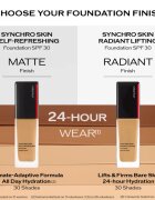 Shiseido Synchro Skin Radiant Lifting Foundation Advanced machiaj pentru lifting cu efect de stralucire SPF 30 culoare 420 Bronze 30 ml