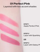 Shiseido Technosatin Pink ruj satinat culoare 01 Perfect Pink 3.3 g