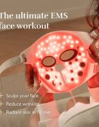 Silk'n LED&EMS masca pentru fata cu efect de anti-imbatrinire cu tehnologie LED și EMS 1 buc