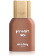 Sisley Phyto-Teint Nude fond de ten iluminator și hidratant pentru un look natural culoare 6N Sandalwood 30 ml