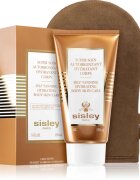 Sisley Super Soin Self Tanning Hydrating Body Skin Care lotiune autobronzanta s aplikační rukavicí 150 ml