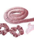 Sister Young LISA set pentru ondularea părului Pink 4 buc