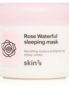 Skin79 Rose Waterfull masca hidratanta de noapte cu apă de trandafiri 100 ml