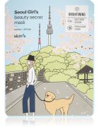 Skin79 Seoul Girl's Beauty Secret Mască textilă cu efect de iluminare și hidratare 20 g