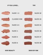 SKKN BY KIM Make-up Soft Matte Lip Color ruj mat culoare NUDE 09 2.4 ml