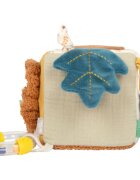 Small foot Little Lion Fabric Playing Cube jucărie cu activități 0m+ 1 buc