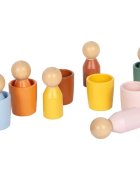 Small foot Montessori set de jucării din lemn 12m+ 12 buc
