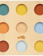 Small foot Montessori Sorting Game with Balls joc de sortare 12m+ 15 buc