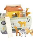 Small foot Noah's Ark set de jucării din lemn 12 m+ 15 buc