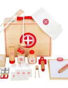 Small foot Wooden Doctor’s Kit set de jucării din lemn 3 y+ 24 buc