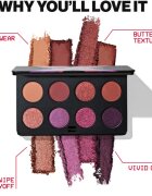 Smashbox Always On Mood Board Eye Shadow Palette paletă cu farduri de ochi culoare Bougie Vibes 6.8 g