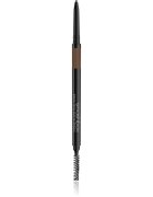 Smashbox Brow Tech Matte Pencil creion pentru sprancene cu pensula culoare Taupe 0.09 g