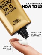 Smashbox Photo Finish Invisible Primer baza pentru machiaj SPF 45 10 ml