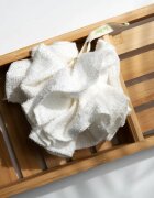So Eco Bamboo Bath & Shower Pouf burete pentru spalare pentru corp 1 buc
