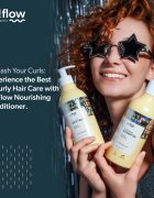 so!flow Curly Hair Nourishing Conditioner balsam de păr cu efect de hrănire pentru păr creț 400 ml