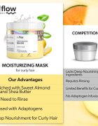 so!flow Curly Hair Nourishing Mask masca hranitoare pentru păr creț 400 ml
