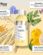 so!flow Curly Hair Nourishing Shampoo sampon hranitor pentru păr creț 400 ml