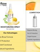 so!flow Curly Hair Nourishing Spray spray care nu necesita clatire pentru păr creț 150 ml