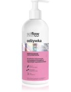 so!flow Damaged Hair Protein-Emollient Conditioner balsam pentru indreptare pentru par deteriorat 300 ml