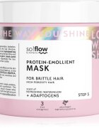 so!flow High Porosity Hair Protein-Emollient Mask mască fortifiantă petru par fragil si fara vlaga 400 ml