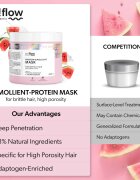 so!flow High Porosity Hair Protein-Emollient Mask mască fortifiantă petru par fragil si fara vlaga 400 ml