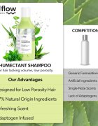 so!flow Low Porosity Hair Humectant Shampoo sampon pentru curatare pentru par fara volum 400 ml