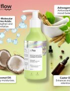 so!flow Low Porosity Hair Protein-Emollient Conditioner balsam pentru par fara volum 400 ml