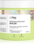 so!flow Low Porosity Hair Protein-Emollient Mask masca pentru par fara volum 400 ml