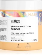 so!flow Medium Porosity Hair Protein-Emollient Mask Masca de par anti-electrizare 400 ml