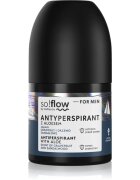 so!flow Men Antiperspirant antiperspirant roll-on pentru barbati Aloe scent of Grapefruit and Sandalwood 50 ml