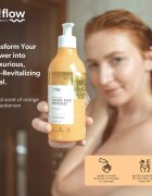 so!flow Sensual Shower Oil ulei de dus pentru piele uscata Orange with Cardamom 400 ml