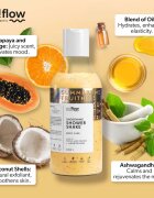so!flow Smoothing Shower Shake gel de duș pentru toate tipurile de piele Papaya & Orange 400 ml
