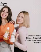 so!flow Smoothing Shower Shake gel de duș pentru toate tipurile de piele Pithaja & Pomegranate 400 ml