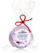 Soaphoria Lavender Fields Fizzy Bath Bomb esente pentru baie efect regenerator 85 g