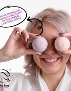 Soaphoria Lavender Fields Fizzy Bath Bomb esente pentru baie efect regenerator 85 g