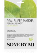 Some By Mi Clinical Solution Super Matcha Pore Care Mask mască textilă de îngrijire pentru a improspata porii si pielea cu aspect obosit 20 g