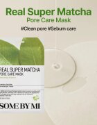 Some By Mi Clinical Solution Super Matcha Pore Care Mask mască textilă de îngrijire pentru a improspata porii si pielea cu aspect obosit 20 g