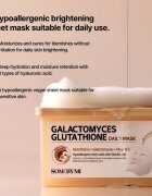 Some By Mi Galactomyces Glutathione Daily Mask Pack mască textilă iluminatoare big pack 30 buc