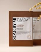 Some By Mi Galactomyces Glutathione Glow Serum Mask mască textilă iluminatoare pentru ten uscat și sensibil 22 g
