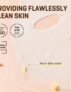 Some By Mi Galactomyces Glutathione Glow Serum Mask mască textilă iluminatoare pentru ten uscat și sensibil 22 g