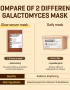 Some By Mi Galactomyces Glutathione Glow Serum Mask mască textilă iluminatoare pentru ten uscat și sensibil 22 g
