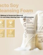 Some By Mi Lacto Soy Enzyme Deep Cleansing Foam Spuma curatare intensa. cu efect calmant 100 ml