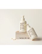 Some By Mi Lacto Soy Mild Bubble Peeling Cleanser curatare usoara dupa exfoliere pentru piele sensibilă 180 ml